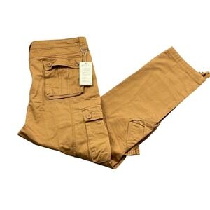 Match Union Worker Wear 42 NEW Cargo Pants "mud" Tan 100% Cotton Lined 100% Poly